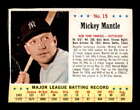 1963 Jello #15 Mickey Mantle   G/VG X2917925