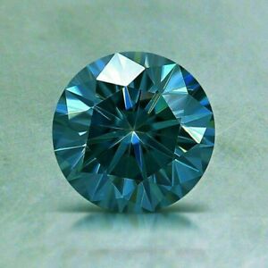 Certified Blue Diamond Round Cut 3.00 Ct Natural VVS1 D Grade Loose Gemstone