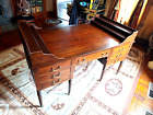 Antique Mahogany Colonial George Washington Partners Desk