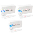 3pc SmileBright Peroxide Teeth Whitening Kit Light Tray Gel Coffee Stain Remove