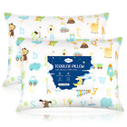 Toddler Pillow,13 X 18 Baby Pillows for Sleeping, Machine Washable Kids Pillow w