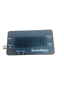 ScreenBeam Moca 2.0 Bonded Ethernet to Coax Adapter and Power supply/ECB6200