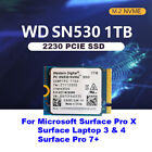 NEW WD PC SN530 M.2 2230 SSD 1TB NVMe PCIe For Microsoft Surface Pro X Pro 7+ 8