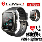 LEMFO Smart Watch C20 PRO Heart Rate Blood Pressure Monitor Fitness Bluetooth AU