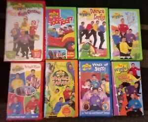 The Wiggles VHS Lot of 8