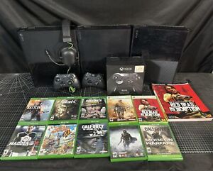Bulk lot of 3 Xbox One 500GB - Black - Game Console Bundle - Tested Working