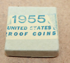 1955 US Silver Proof Set in Original Box & Packaging 1c-50c     [103WEJ]