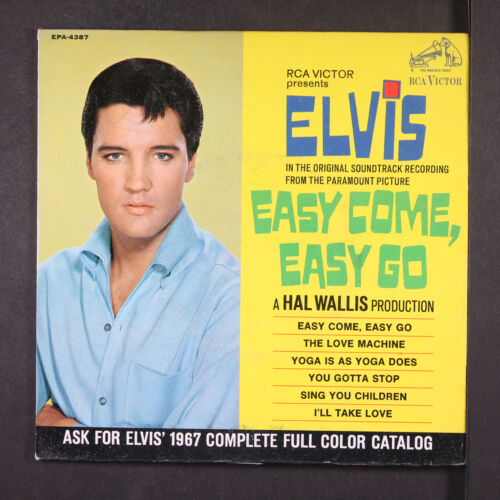 ELVIS PRESLEY: easy come, easy go RCA 7