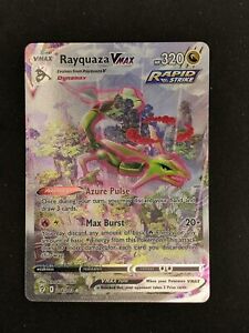 Pokémon TCG Rayquaza VMAX Evolving Skies 218/203 Alternate Art Secret (NM)