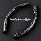 Car Steering Wheel Booster Cover Non Slip Interior Accessories Carbon Fiber Look (For: 2013 Toyota Corolla)