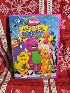Barney Let’s Make Music  DVD 2006 Lyons Group Never Seen On TV