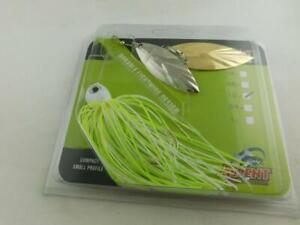 Accent River Special Spinnerbait 1/2oz Double Willow Nickle/Gold Bait NIP