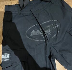 Cortiez Cargo Pants Alacatraz Triple Black Size Medium Brand New