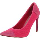 Kendall + Kylie Owen Mesh Pointed Toe Stiletto Pumps Color Pink Size 5