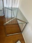 Glass Table from Crate and Barrel
