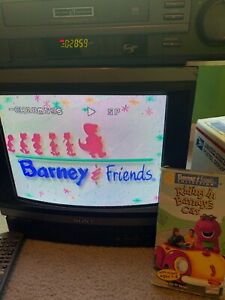 Riding In Barney's Car Barney & Friends Collection  VHS Tape **TESTED**