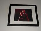 Framed Shane MacGowan Picture The Pogues Irish / Punk on stage 1986 13