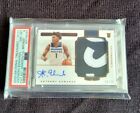 2020-21 National Treasures Rookie Patch Anthony Edwards RPA AUTO /49 PSA 8 RC