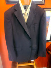 Canali 1934 Silver Label Sport Coat Jacket, Gray 100% Wool, Pick Stitch, 42R