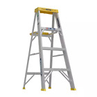4 Ft. Aluminum Step Ladder 8 Ft. Reach 25 Lb. Load Capacity Type II Duty Rating