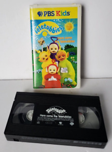 Teletubbies - Here Come The Teletubbies (VHS, 1998) Rare Hard Case Tinkly Winky