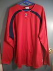 Men's Majestic Boston Red Sox Size XXL Red Therma Base Pullover Long Sleeve