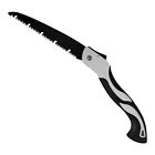 Sirius Survival 8 Inch SK5 Carbon Steel Blade Folding Hand Saw - White/Black