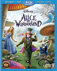 Alice in Wonderland (Three-Disc Blu-ray/DVD Combo + Digital Copy) - DVD -  Very