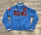 Vintage Y2K Roma Italy Blue Full Zip Kappa Jacket Women’s Size Large Soccer Rare