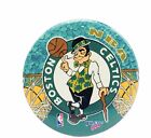 Sports pin button vtg NBA basketball pinback Boston Celtics Larry Bird Parrish