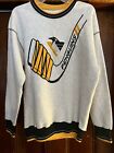 Vintage 1990’s Embroidered Pittsburgh Penguins Hockey Heathered Sweatshirt