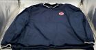 Sports MLB Men's Navy Blue 'Boston Red Sox' 1/4 Zip Pullover Jacket Size XL