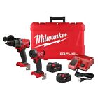 Milwaukee 3697-22 M18 FUEL 18V 2-Tool Combo Kit (Hammer Drill & Impact Driver)