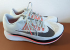 Nike Zoom Fly Men's Running Shoes Grey Black Pink & White Size 11.5 -880848 009