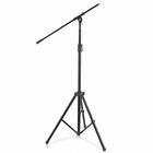 Pyle - PMKS56 - Heavy-Duty Tripod Microphone Mic Stand Height & Boom Adjustable