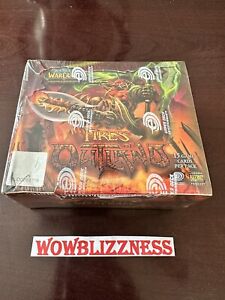 World of Warcraft WOW TCG sealed FIRES OF OUTLAND -ENGLISH Box (spectral tiger?)