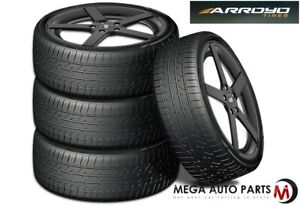 4 Arroyo Grand Sport A/S 225/40R18 92W Performance Tires 55K Mile Warranty (Fits: 225/40R18)