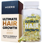 Moerie ultimate hair growth pills Supplement 60 Ct Men Women Biotin - FAST SHIP