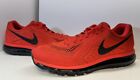 Nike Air Max 2017 Bright Crimson Fade Running Shoes 849559-602 Men's 14