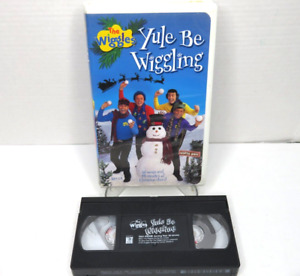 The Wiggles Yule Be Wiggling (VHS, 2001) Clamshell Christmas Songs
