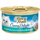 Purina Fancy Feast Creamy Delight Wet Cat Food Tuna Milk 3 oz Cans (24 Pack)