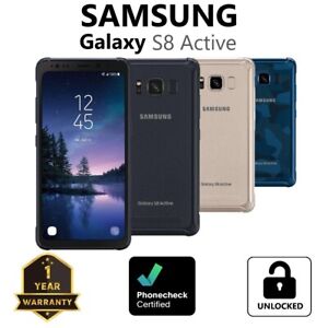 Samsung Galaxy S8 Active SM-G892A - 64GB - (GSM Unlocked) - Good