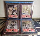4x FAIRY TAIL Blu Ray Collection 10, 11, 12, 13  Ep 109-153 Funimation ANIME NEW