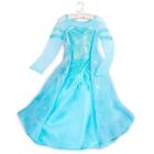 Disney store Exclusive Frozen Princess Elsa Dress Costume 9-10 NWT