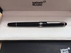 New ListingNew Montblanc Meisterstuck 163 Black and PLATINUM Rollerball Pen Germany