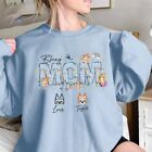 Custom Bluey Mom Sweatshirt, Bluey Bingo Mom Shirt, Chilli Heeler Sweater
