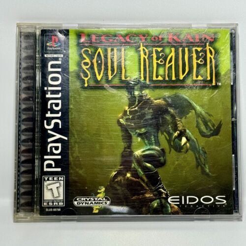 Legacy of Kain Soul Reaver PS1 PlayStation 1 Complete CIB + Reg Card