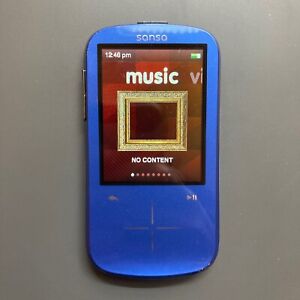 SanDisk Sansa Fuze+ Blue ( 4 GB ) Digital Media Player BH1010CBWK-4GB