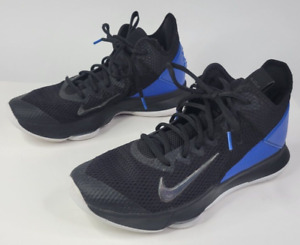 Nike 2020 LeBron Witness 4 Black Blue Basketball Shoe BV7427-007 Men's Size 10