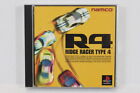 Ridge Racer Type 4 R4 CIB W/ Spine Reg Card PS1 PS 1 PlayStation Japan Import